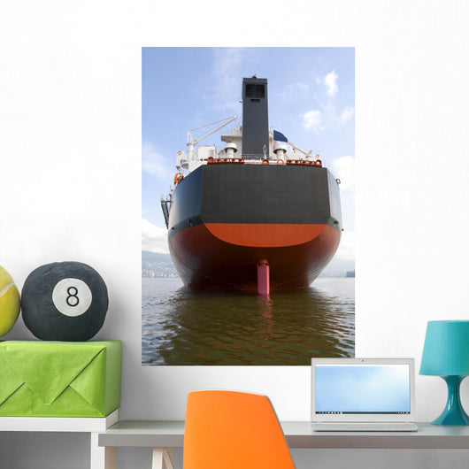 freighter rudder Wall Mural