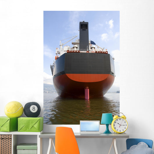 freighter rudder Wall Mural