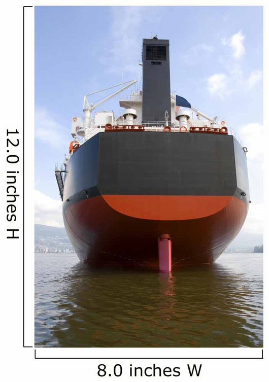 freighter rudder Wall Mural