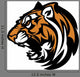 Tiger Mascot Graphic