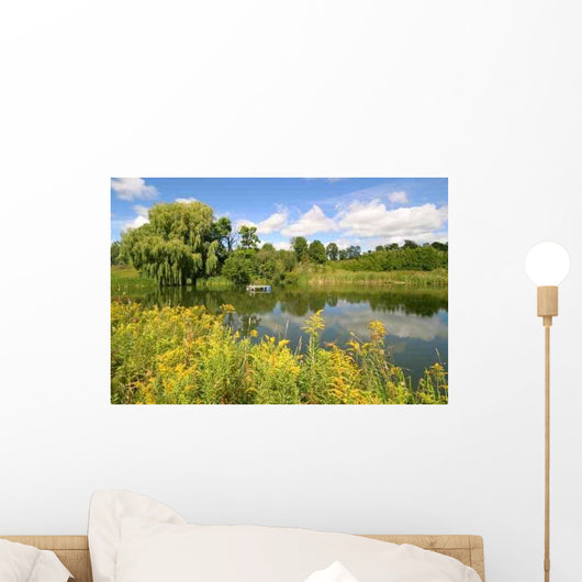 Willow Pond Wall Decal