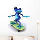 Blue Frog Wall Decal