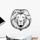 lion head Wall Decal