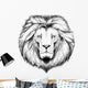 lion head Wall Decal