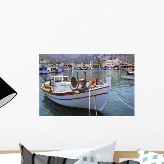 Crete Harbour-2 Wall Decal