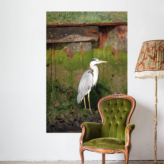 Heron Wall Mural