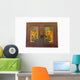 Thai Style Window Panels Wall Mural