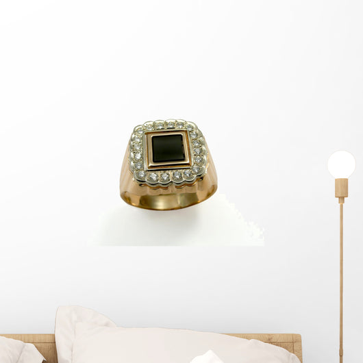 Man's Jewelry Ring Wall Decal