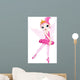 Dancing Ballerina Wall Decal
