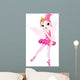 Dancing Ballerina Wall Decal