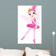 Dancing Ballerina Wall Decal