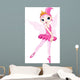 Dancing Ballerina Wall Decal