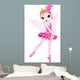 Dancing Ballerina Wall Decal
