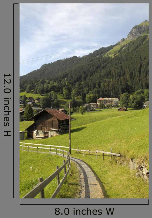 Path Village Wengen Swiss