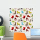 Chair Furniture Seamless Pattern Wall Decal