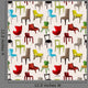 Chair Furniture Seamless Pattern Wall Decal