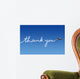 thank you Wall Mural