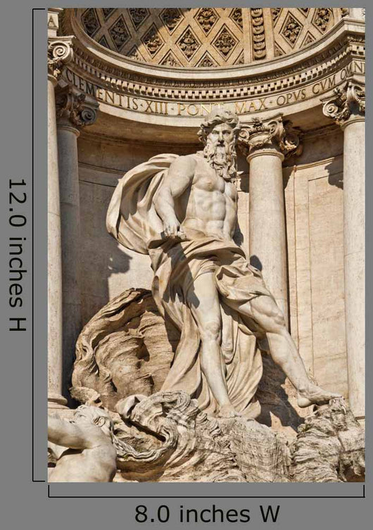 Baroque Trevi Fountain Fontana