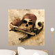 Pirate Grunge Wall Mural