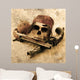 Pirate Grunge Wall Mural
