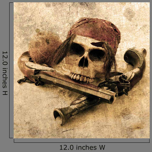 Pirate Grunge Wall Mural