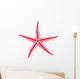 Pink Starfish Wall Decal