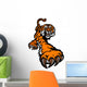 Tiger Mascot Body Prowling