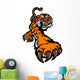 Tiger Mascot Body Prowling