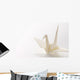 White Origami Crane