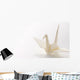 White Origami Crane