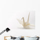 White Origami Crane