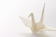 White Origami Crane