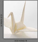 White Origami Crane
