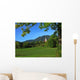 Idyllische Dorfkirche Wall Decal