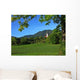 Idyllische Dorfkirche Wall Decal