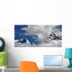 Snow Peaks Sky Panorama Wall Decal