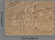 Hieroglyphic Carvings in an Egyptian Temple Wall Wall Mural