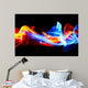 Fire and ice Wall Mural