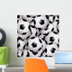 Soccer Balls Seamless Texture Wall Decal