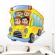 School Bus with Happy