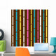 Retro Seamless Colorful Bamboo Wall Decal