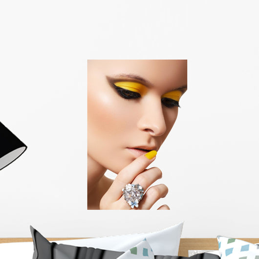 Beautiful Model with Bright