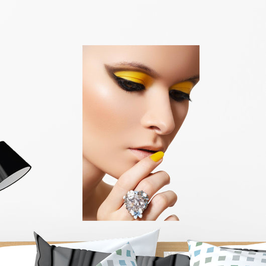 Beautiful Model with Bright
