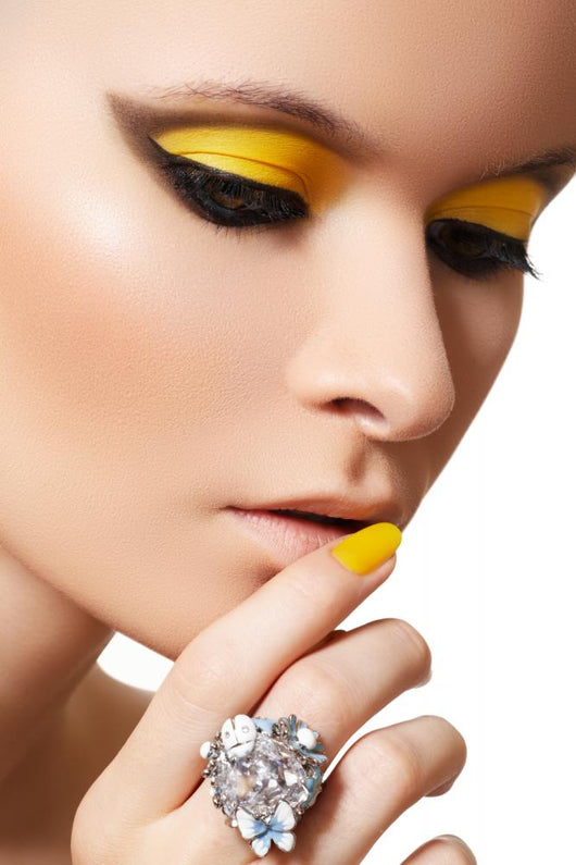 Beautiful Model with Bright