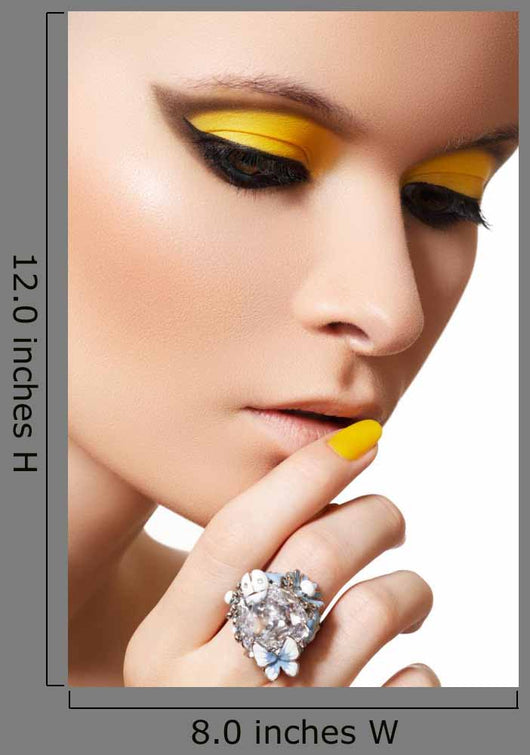 Beautiful Model with Bright