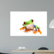 Frog Closeup White Wall Decal