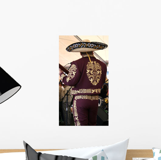 Mariachi Musician Wall Mural