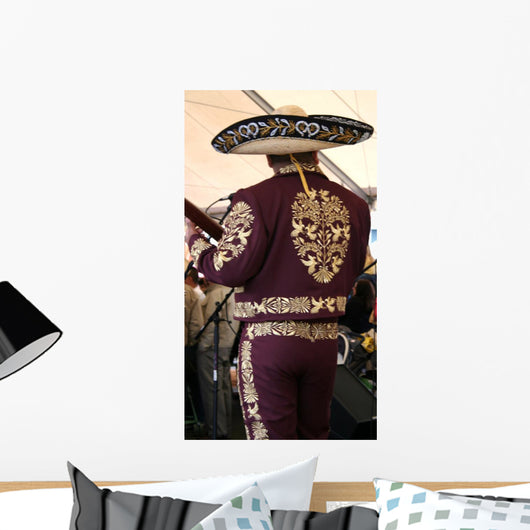 Mariachi Musician Wall Mural