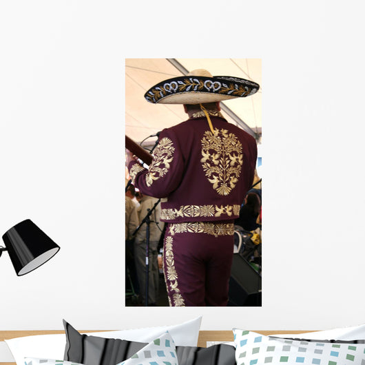 Mariachi Musician Wall Mural