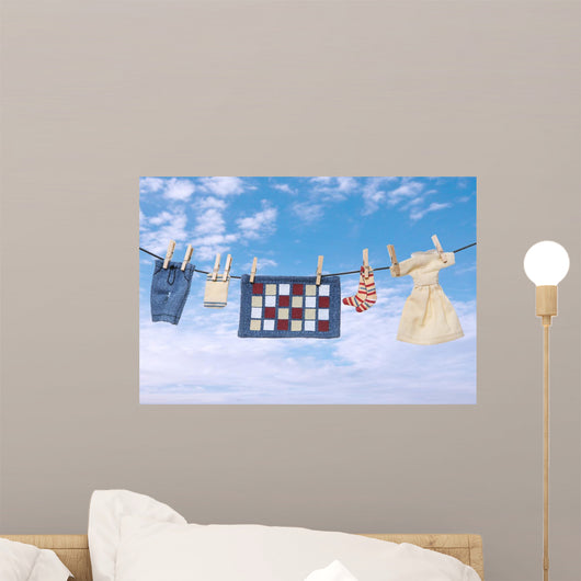 Laundry Wall Mural